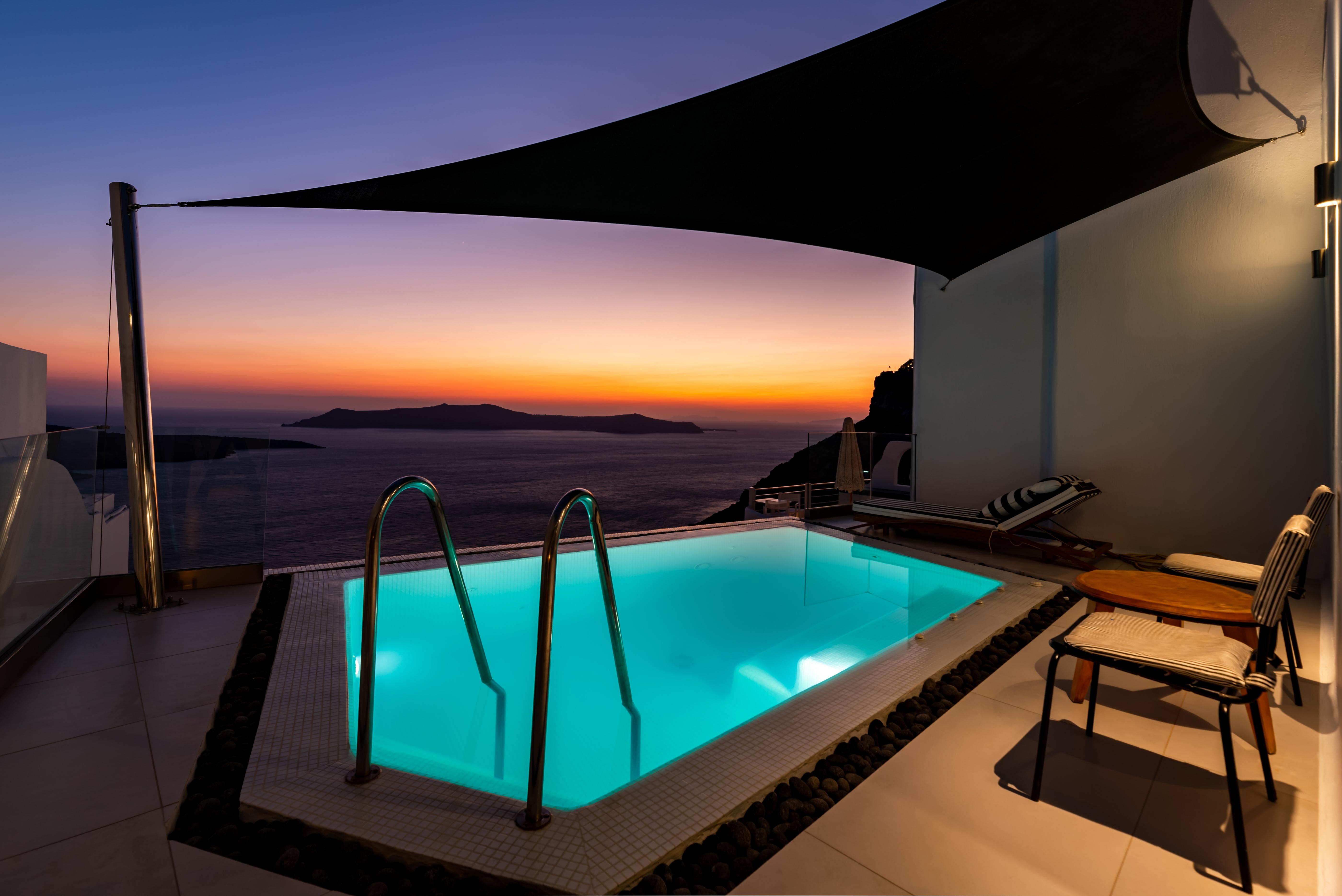 Daydream Luxury Suites Fira  Ngoại thất bức ảnh